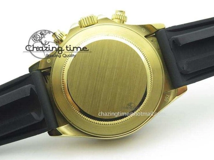 Maker Black A7750@6 Rubber BP Markers Sticks Daytona Gold Strap On Dial Subdial YG 0503